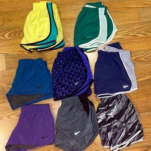 Womens Nike running shorts bundle